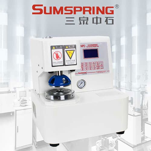 鋁箔耐破度儀實物圖 鋁箔耐破度儀實物圖