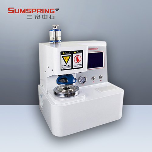 紙板耐破強度測試儀的實物圖